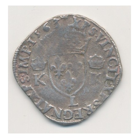 Charles IX - Teston - 1563 L Bayonne