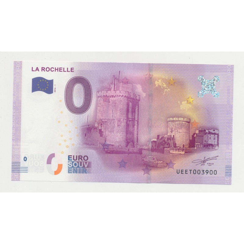 Billet - Tours La Rochelle 2016 - N°3900