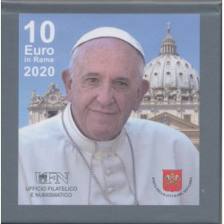 Vatican - 10 Euro 2020 - Pape François