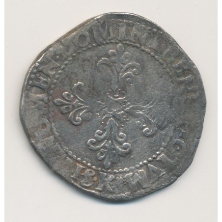 Henri III - Franc - 1581 K Bordeaux