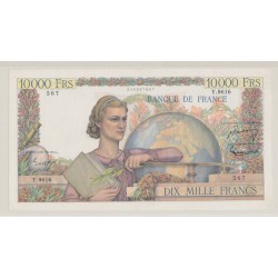 10000 Francs Génie - 1.09.1955 - TTB/TTB+