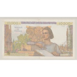 10000 Francs Génie - 1.09.1955 - TTB/TTB+ 2