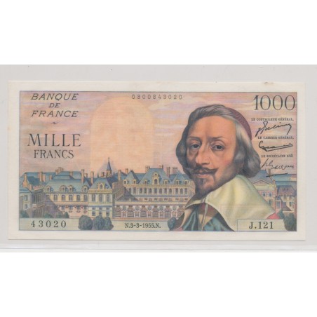1000 Francs Richelieu - 3.03.1955 - TTB+