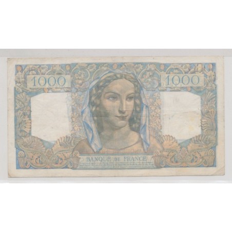 1000 Francs Minerve et hercule - 15.07.1948 - TTB