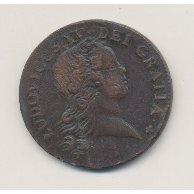 Louis XV - Sol buste enfantin - 1719 A Paris