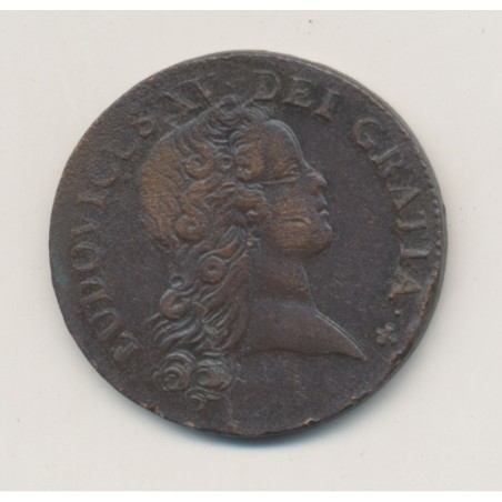 Louis XV - Sol buste enfantin - 1719 A Paris