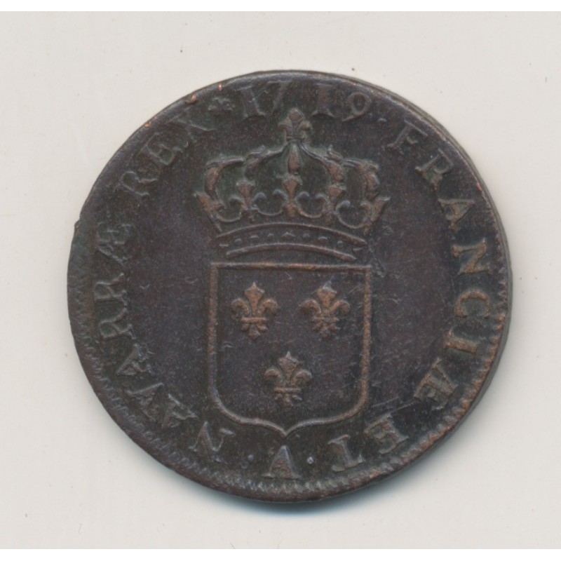 Louis XV - Sol buste enfantin - 1719 A Paris