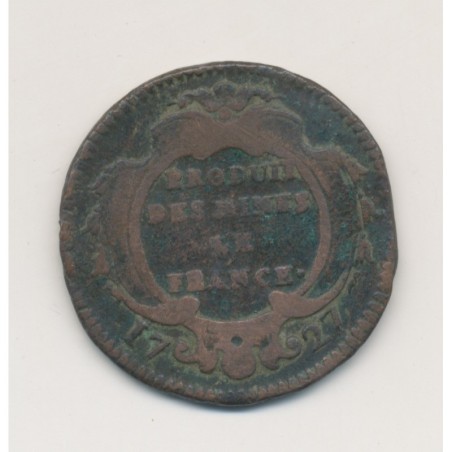 Louis XV - Sol de Béarn - 1727 Pau - Sol des mines