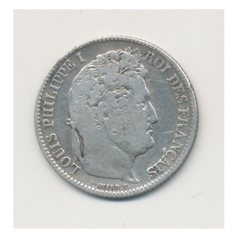 Louis Philippe I - 1 Franc - 1844 BB Strasbourg