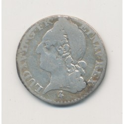 Louis XV - 1/10 écu à la vieille tête - 1774 A Paris