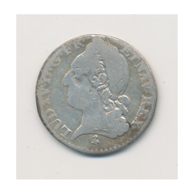 Louis XV - 1/10 écu à la vieille tête - 1774 A Paris