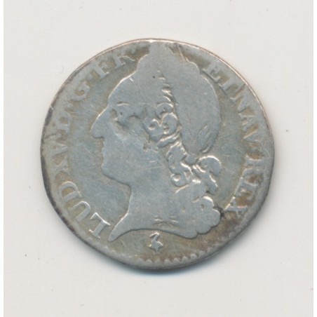 Louis XV - 1/10 écu à la vieille tête - 1774 A Paris