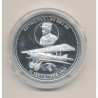 Médaille - Guynemer l'as des as - 11 septembre 1917 - 100e anniversaire de la grande guerre - argent 