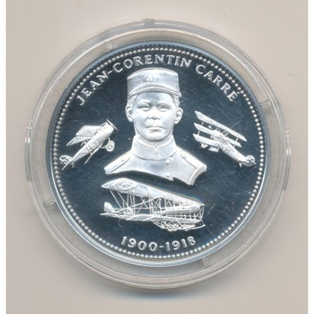 Médaille - Jean-Corentin Carré - 1900-1918 - 100e anniversaire de la grande guerre - argent 