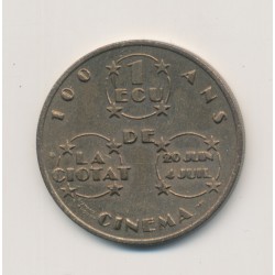 1 Écu - La Ciotat - 1995