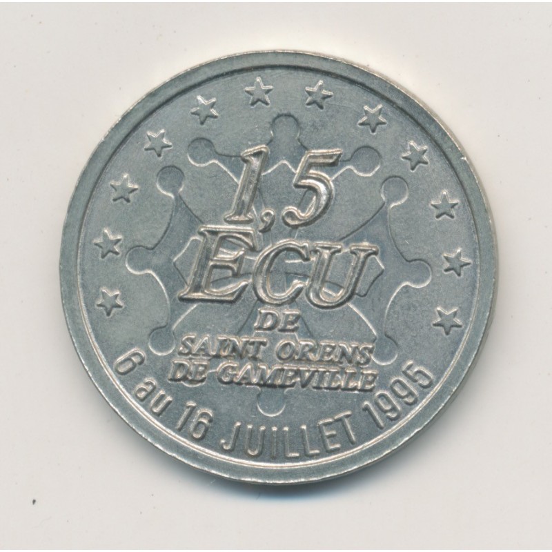 1,5 Ecu - Saint orens de gameville - 1995 - nickel