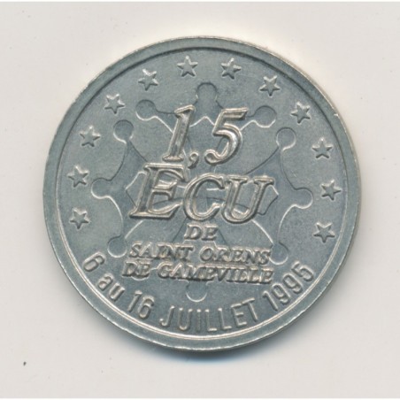 1,5 Ecu - Saint orens de gameville - 1995 - nickel