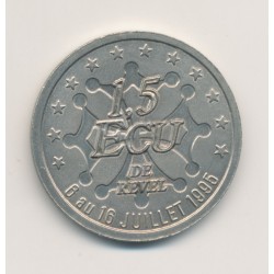 1,5 Ecu - Revel - 1995 - cupronickel