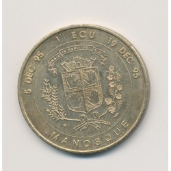 1 Écu - Manosque - 1995