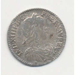 Louis XIV - 1/12 écu mèche longue - 1659 Aix