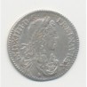 Louis XIV - 1/12 écu mèche au buste juvénile - 1660 Aix