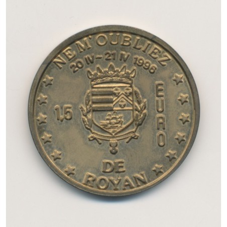 1,5 Euro - Royan - 1996