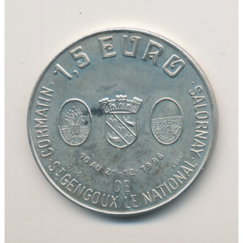 1,5 Euro - St gengoux - 1996 