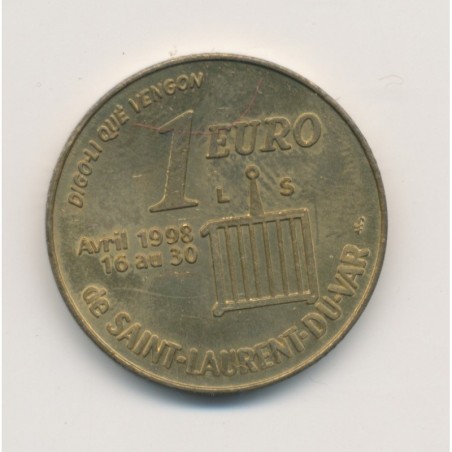 1 Euro - St laurent du var - 1998