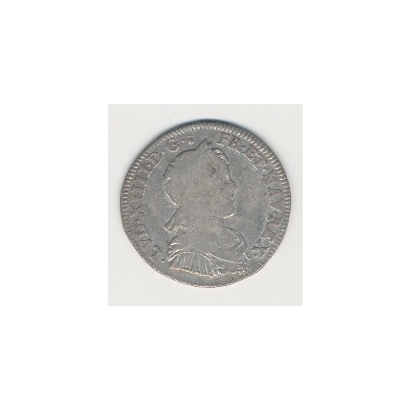 Louis XIV - 1/4 écu mèche longue - 1655 X Amiens
