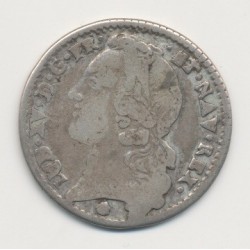 Louis XV - 1/5 écu au bandeau - 1769 Q Perpignan