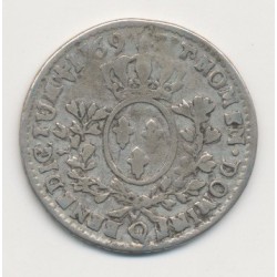 Louis XV - 1/5 écu au bandeau - 1769 Q Perpignan 2
