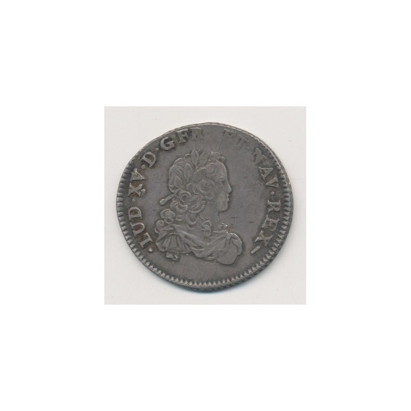 Louis XV - 1/3 écu de France - 1721 W Lille