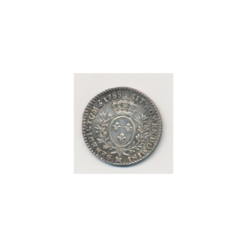 Louis XVI - 1/10 écu - 1788 MA Marseille