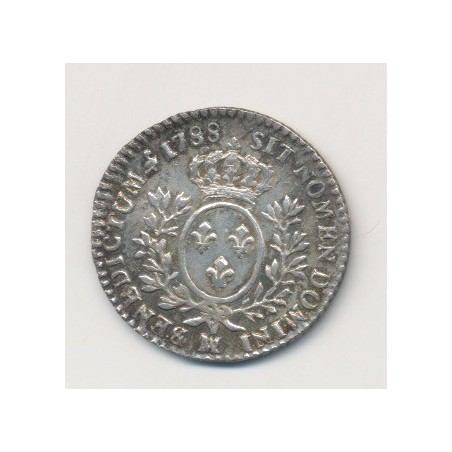 Louis XVI - 1/10 écu - 1788 MA Marseille