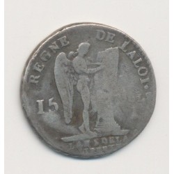 Louis XVI - 15 Sols - 1791 I Limoges 2