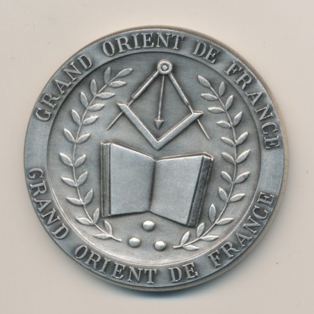 Médaille - Rassemblement maçonnique international Paris 1987 - Grand orient de france