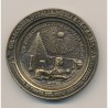 Médaille Maçonnique - Grande Loge d'Italie -  Inauguration du siège 1991 - bronze