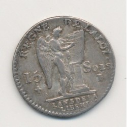 Louis XVI - 15 Sols - 1791 I Limoges 2
