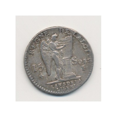 Louis XVI - 15 Sols - 1791 I Limoges