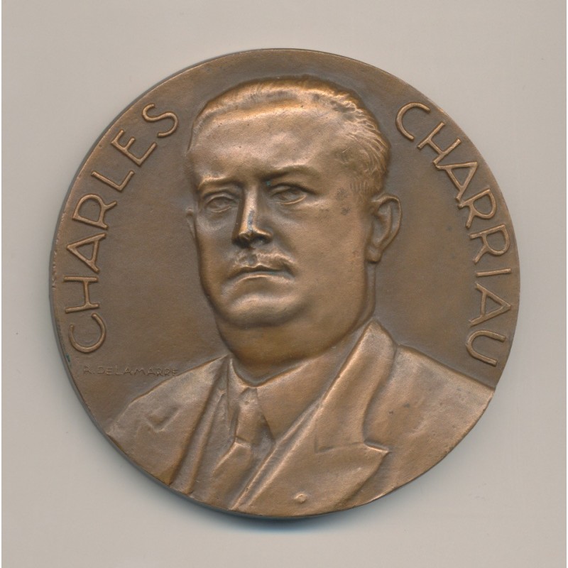 Médaille - Charles Charriau - La Rochelle - bronze