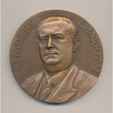 Médaille - Charles Charriau - La Rochelle - bronze
