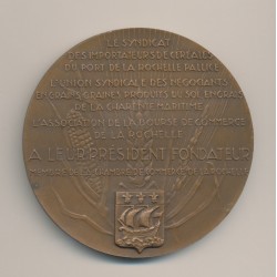 Médaille - Charles Charriau - La Rochelle - bronze 2
