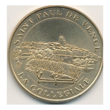 Dept06 - La collégiale N°1 - St paul de vence - 1999