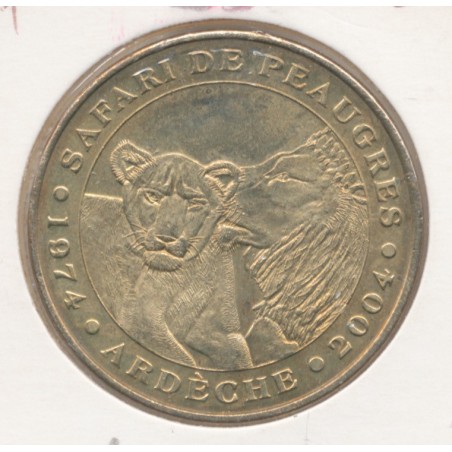 Dept07 - Safari de Peaugres N°2 - Lions - 2004B