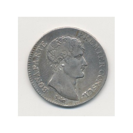 Bonaparte 1er consul - 1 Franc - AN 12 Q Perpignan