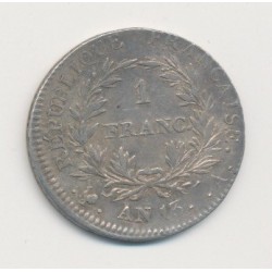 Napoléon empereur - 1 Franc - AN 13 A Paris 2