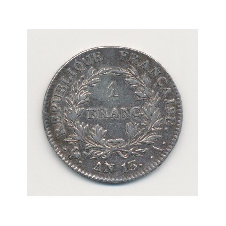 Napoléon empereur - 1 Franc - AN 13 A Paris
