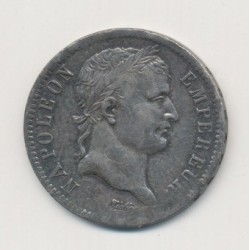 Napoléon empereur - 1 Franc - 1808 A Paris
