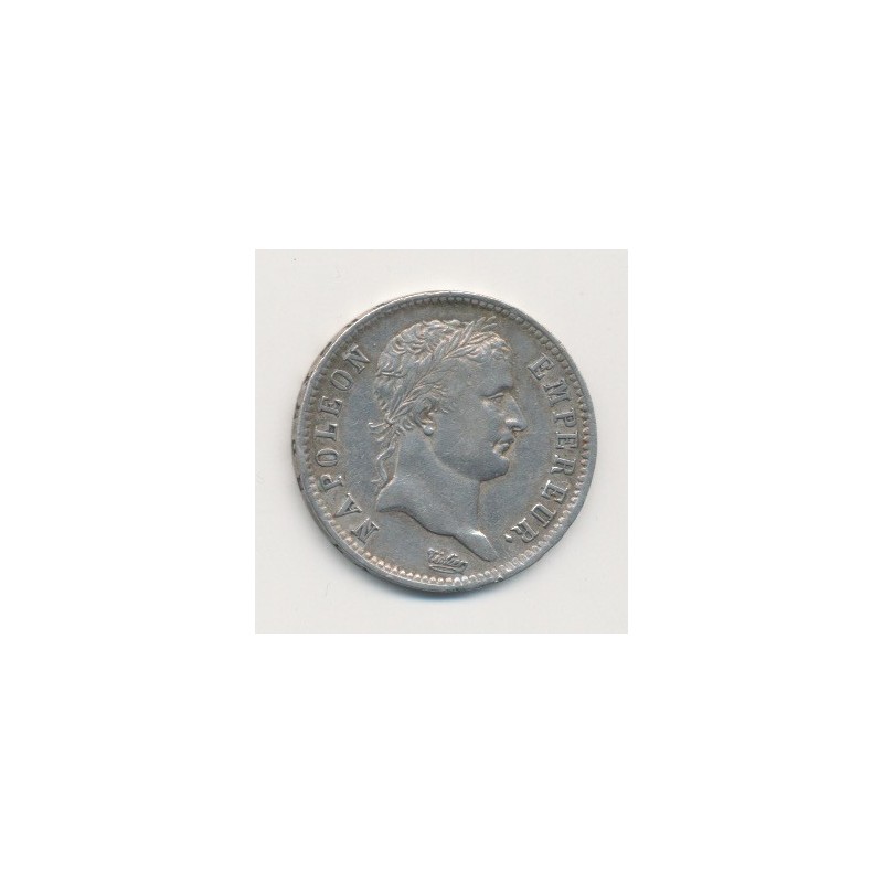 Napoléon empereur - 1 Franc - 1808 H La Rochelle