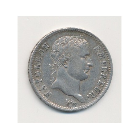 Napoléon empereur - 1 Franc - 1808 H La Rochelle